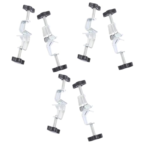 PRETYZOOM 3sets Heavy Duty Stand Holder by Laboratory Right Angle Accessory 2pcs*3
