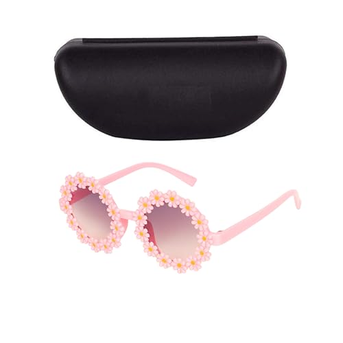 Image of ALNA-TURA Flower Sunglasses For Kids Girls| UV Protection Sunglass, Shade For Girls, Polarized, Stylish, Fashion, Modern, Flower-Shaped Sunglasses forChildrens (Age 3 To 10 Years)
