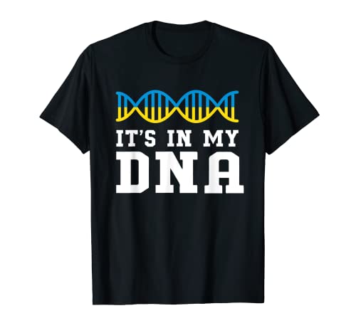 Divertido ucraniano su en mi ADN Ucrania Camiseta