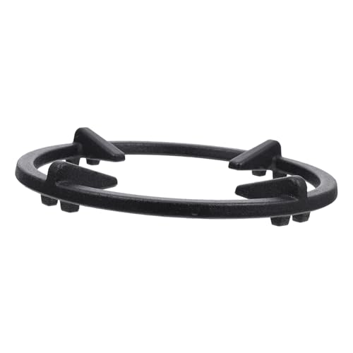 Gatuida Soporte Antideslizante para Cocina Gas Rejilla de Hierro Resistente para Estufa Compatible con Olla Wok y Sartén Accesorio Práctico para Uso Doméstico