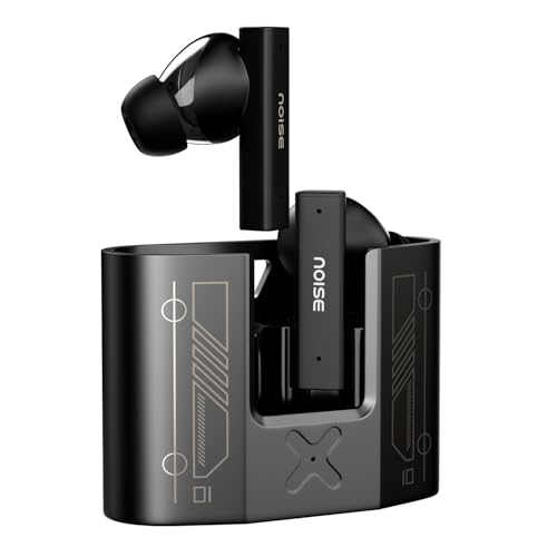 Image of Noise Buds Marine in-Ear Truly Wireless Earbuds with India's 1st Full Metal case, ANC (up to 32dB), 13mm Driver, 35H of Playtime, Dual Device Pairing, BT v5.3 (Marine Black)
