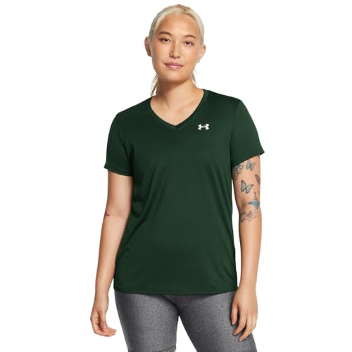 Image of Under Armour Tech Short Sleeve V-Neck Solid