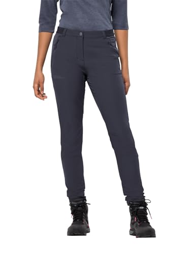 Pantalon de randonnée softshell imperméable Jack Wolfskin coupe slim femme 34