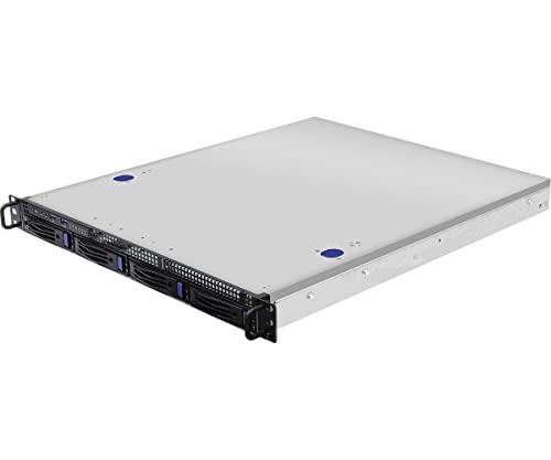 Image of AsRock Rack 1U4LW-B650 /2L2T 1U RackmountGeneral Purpose /Storage Server Barebone Single Socket AM5 (LGA 1718) AMD Ryzen 7000 Series Processors 4 SATA Bays Dual 10G LAN Dual 1G LAN