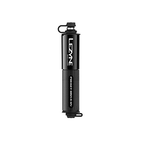 Lezyne Pocket Drive HV CNC Minipumpe Black Gloss 2021 Fahrradpumpe Cover