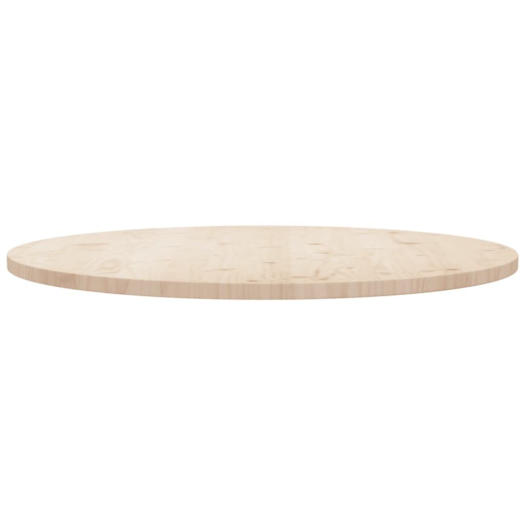 Dessus de Table Diamètre 90x2,5 cm Bois de Pin Massif Jaune Plateau de Table Ronde Facile à Nettoyer Plateau de Restaurant pour Tables Basses Tables d'appoint Tables de Bar Tables Consoles