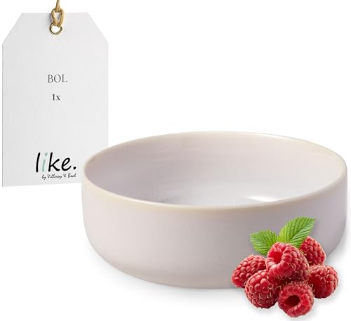 like. by Villeroy & Boch - Crafted Cotton, bol, cuenco, porcelana Premium, apto para lavavajillas y microondas, bol para cereales, sopas o ensalada, cuenco para desayuno