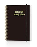 2026-2030 Monthly Planner - 57 Month PLanner Calendar from April 2026 to December 2030, 5 Year Planner 2026-2030 with Flexible Cover, Inner Pocket, Perfect for Home | School | Office, 5.8" x 8.5", Black