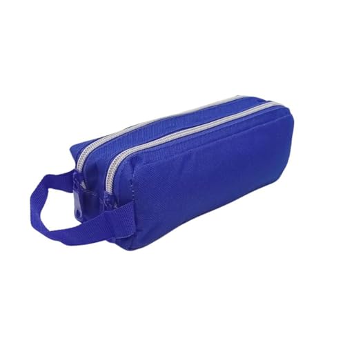 Estojo Escolar Daterra Lona Duplo Azul Turquesa 815795