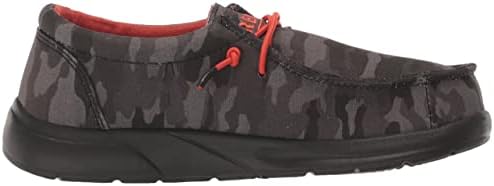 Reef Boy's Kids Cushion Coast Sneaker, Black Camo/Red, 2 Big | Image 5