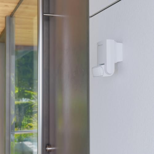 Steinel Bewegungsmelder IS 130-2 weiß, 130° Bewegungssensor, 12 m Reichweite, für den Innen- und Außenbereich, IP 54 – Ansicht 2