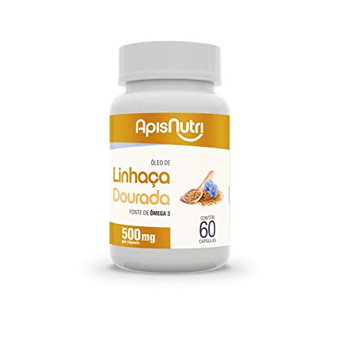 Óleo de Linhaça 500mg (60caps), Apisnutri