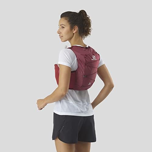SALOMON Active Skin 8 Set Women's Hydration Vest with 2 Soft Flasks (500ml), Trail Running and Hiking