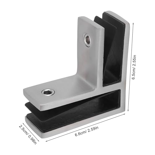 Pinza para barandilla de balcón y terraza compatible con 12mm 2