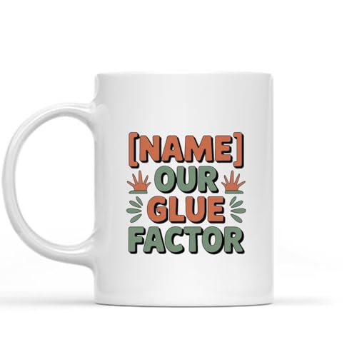 Personalized Connection Relationship Mug Bond Name Together - our Glue