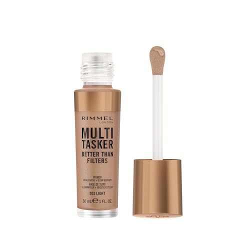 Rimmel london | Multitasker Better Than Filters | Primer de acabado radiante | Tono Light...