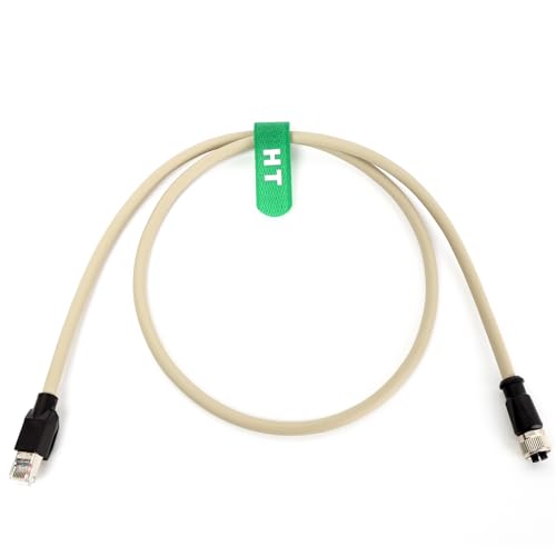 Cable Ethernet Cat6 M12 8 Pin a RJ45 30 cm Gris miniatura 5