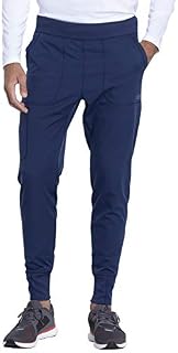 Dickies Dynamix Men's Natural Rise Jogger Scrub Pant Scrub Pant, S, Navy