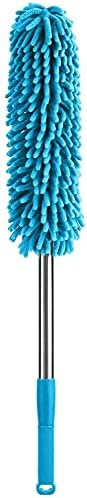 VTL® EXTENDABLE Chenille Microfibre Duster Easy Reach Telescopic 60 - 102 cm Long - Colour Sent at Random