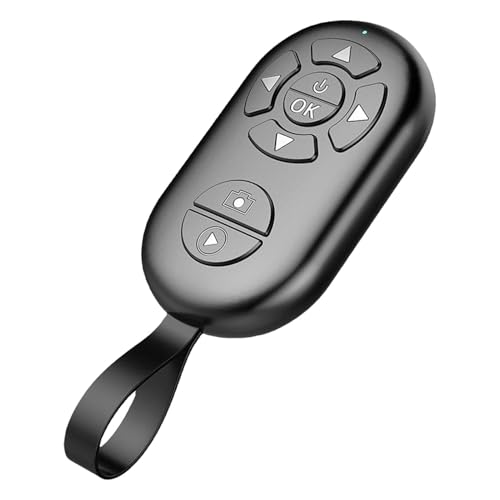 Jlobnyiun Télécommande pour téléphone portable | Déclencheur à distance sans fil pour photos et vidéos, télécommande pour smartphone, photo, vidéo pour voyage, extérieur, camping