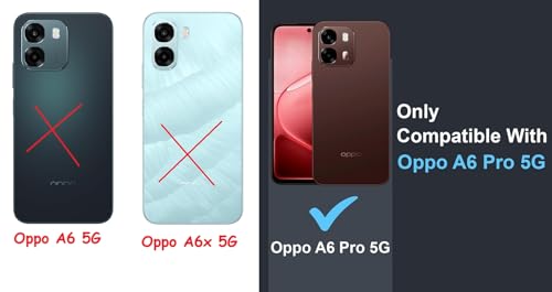 Image of COVERBLACK Soft Rubber Silicon Clear Case Back Cover Compatible for Oppo A6 Pro 5G - Transparent