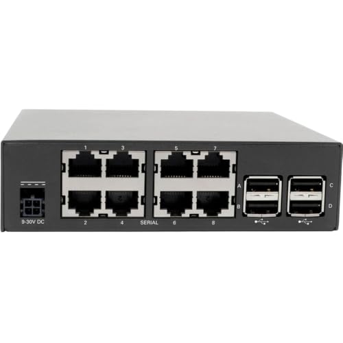 Image of Tripp Lite 8-Port Console Server w / 4G LTE Cellular Gateway Dual GB NIC, 4Gb Flash (B093-008-2E4U-V)