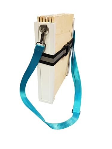 Panel Carriers Art Panel Carrier. Safely Transport Your Wet Paintings. Lightweight and Adjustable to Different Sizes. Wood Panel Carrier(Panel Thickness 4.5-6mm)