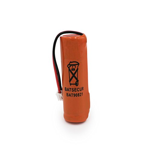 BATSÉCUR - Pile alarme compatible BAT90821 908-21X BAT90-821X DAITEM - Li-ion 3.6V 700mAh Cover