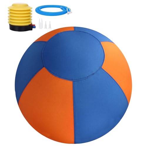 Grande balle gonflable portable avec zip et sac de rangement