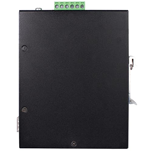 Image of Tripp Lite Industrial 5-Port Managed Gigabit Ethernet Switch, 1 Gbe SFP Slot, 10 /100 /1000 Megabit RJ45 Ports, DIN Mount, -40 to 167F Temperature Range, 3-Year Manufacturer's Warranty (NGI-M05-C1)