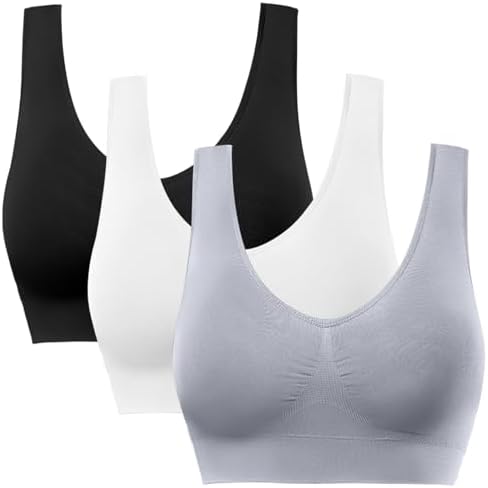 BESTENA Sports Bras for Women, Seamless Comfortable Yoga Bra with Removable Pads
