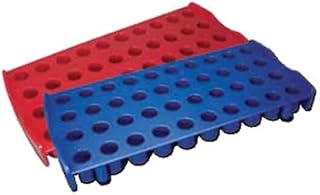 Argos Technologies PolarSafeÂ® Cryovial Rack, 40, Red; 1/Ea