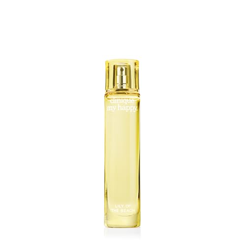 Clinique My Happy Fragrance Spray Lily of the Beach | Notes of Coconut + Solar Lily | Perfumes for Women Mini Travel Size 0.5 Fl Oz