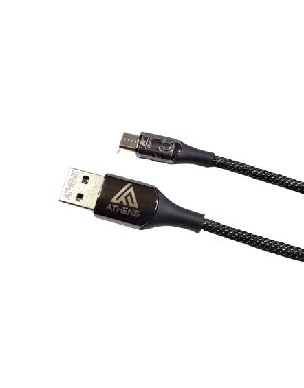 ATHENS Super Micro USB Cable with Vibrant LED Indicator - High Speed ...