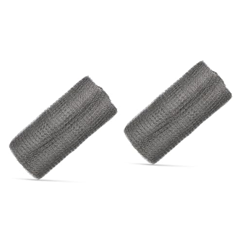 UKCOCO Filtrera 2St Metallnät Nät Trådnät Metallsil Finmaskigt Metallnät Ventilationsgaller Finsil Nät Trådsil Filter Nätanläggning Rostfri Stålkabel Filternät