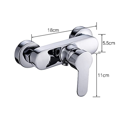 Robinet de baignoire en laiton massif chrome avec mécanisme haute précision - 3