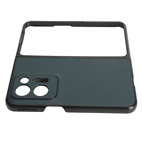 Étui de téléphone en cuir véritable Zerodis vert pour rester élégant au bureau ou en voyage