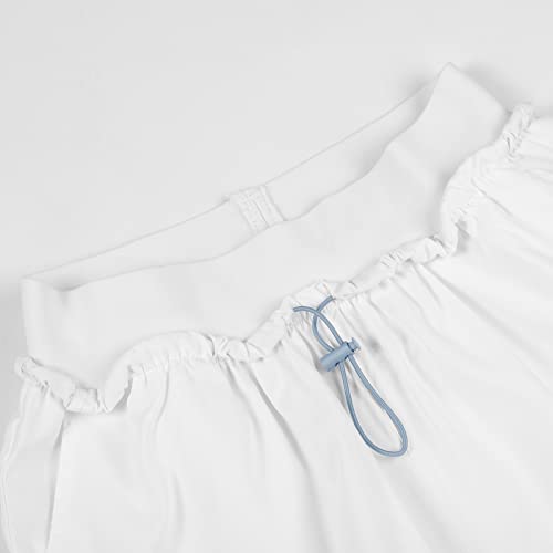 Pantalon cargo ample femme avec cordon de serrage