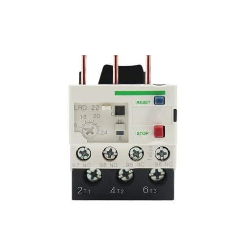 Relé térmico LC1D protección contra sobrecarga trifásico LRD22C para motor