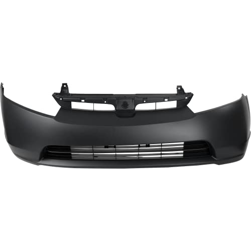 Garage-Pro Front Bumper Cover Compatible with 2006-2008 Honda Civic, Sedan, 1.3/1.8L Engines, Primed