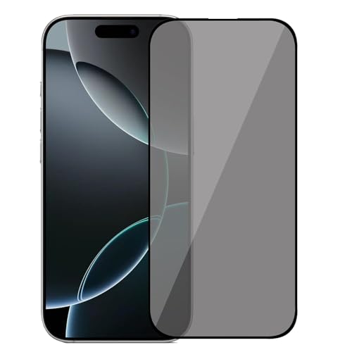 Image of DPJ Privacy Tempered Glass Screen Protector Compatible for iPhone 15 Pro Max (6.7 Inches) with Edge to Edge Coverage [Pack of 1]