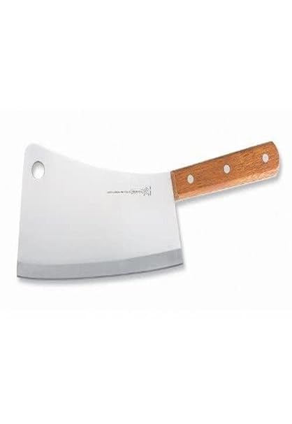 Mundial 7 1/2-Inch Kitchen Cleaver, Wood,Brown