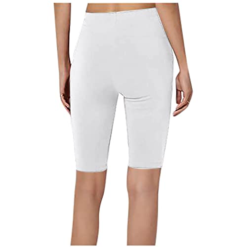 Bike Shorts Women Tummy Control High Waisted Legging Buttery Soft Black Workout Yoga Pants Athletic Cycling Shorts #TOP2