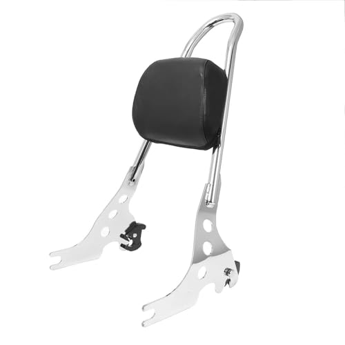 Dossier passager arrière de haute finition noire pour moto Sportster XL