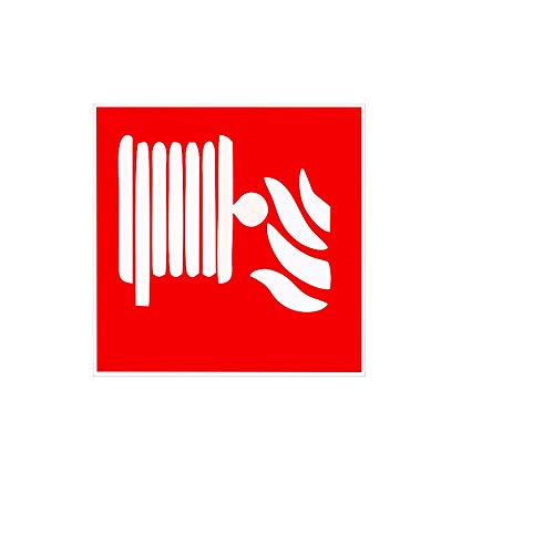 Sticker symbole de feu autocollant signalisation incendie et démontage RW 28/4