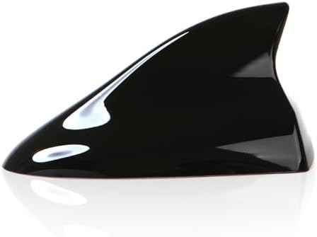 1 PZ ANTENNA Tetto Squalo Pinna Auto Bianca FM/AM Segnale Radio Aereo - Foto 2