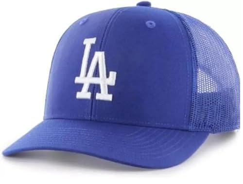 Gorra Trucker Azul Royal/Blanco con Logo LA y Cierre Ajustable miniatura 1