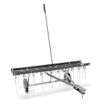 The Handy Towed Tine Dethatcher/Lawn Raker – 121cm Wide, 24 Tines, Adjustable Height & Universal Hitch Pin - 2 Year Guarantee