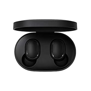 Xiaomi Mi True Wireless Earbuds Basic Oordopjes, TWS Wireless Bluetooth 5.0, Microfoon, AI Control, Met Oplaadcase, 20 cm, Zwart