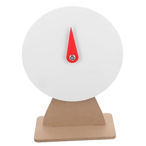 Cabilock 1Set DIY Prize Wheel Blank Game Wheel for Parties Events and Education Base Design for Raffles and Fun Activities